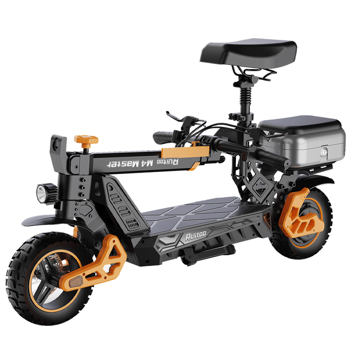 Ruitoo M4 Master Foldable All-Terrain Off-Road Electric Scooter for Adults, 1600W Motor, 1081Wh Battery